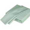 Luxuriously Soft 100% Viscose Derived from Bamboo 4-Piece Sheet Set, Oeko-TEX Certified, King - Seaglass