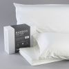 Bamboo Cotton Sheets Soft and Smooth with Viscose from Bamboo Ivory Queen