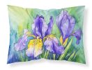 Tennessee Iris in Watercolor Standard Pillowcase Lightweight Super Soft Easy Care Decorative Artwork Pillowcase, Standard