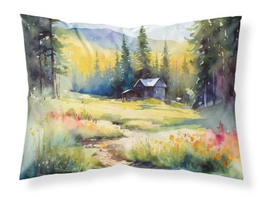 Montana Bitterroot in Watercolor Standard Pillowcase Lightweight Super Soft Easy Care Decorative Artwork Pillowcase, Standard