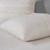 3 Piece Cotton Seersucker Duvet Cover Set