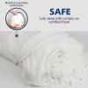 Hoperay Bed Neck Pillows for Sleeping - Support Side Sleeper Pillow-Shredded Memory Foam Cooling Bedding Pillows Standard Size Adjustable Loft Washabl