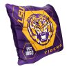 LSU OFFICIAL NHL "Connector" Double Sided Velvet Pillow; 16" x 16"