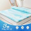 Memory Foam Cooling Gel Swirl Infused Bed Topper for Back Pain,3 Inches,Full