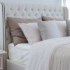 Luxuriously Soft 100% Viscose Derived from Bamboo 4-Piece sheet Set , Oeko-TEX Certified, California King - White