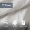 3 Piece Cotton Seersucker Duvet Cover Set