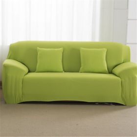 Solid Corner Sofa Covers Couch Slipcovers Elastica Material Sofa Skin Protector Cover Sofa Armchair (Option: 16-Three seat)