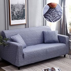 Printed Sofa Cushion Sofa Cover Sofa Cover (Option: N-1 seater)