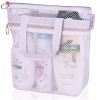 Portable Shower Tote Bag Transparent Mesh Cosmetic Bag Travel Toiletry Bag Mesh Beach Bag