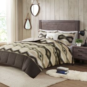 Down Alternative Comforter Set with Throw Pillow (Color: as Pic)