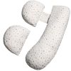 Pregnancy Pillows Adjustable Support Maternity Pillow Soft Side Sleeper Pregnancy Pillows Wedge Pillow with Detachable Pillow Cover