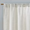 Linen Blend Light Filtering Curtain Panel Pair(2 Pcs Window Panels)