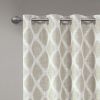 Printed Ikat Blackout Curtain Panel(Only 1 Pc Panel)