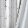 Total Blackout Metallic Print Grommet Top Curtain Panel(Only 1 Pc Panel)