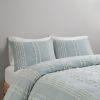 3 Piece Cotton Jacquard Duvet Cover Set