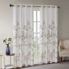 Burnout Printed Curtain Panel