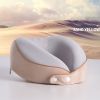 Travel Pillow, Memory Foam Neck Pillow For Traveling, U Shape Neck Pillow Airplane Portable Flight Pillow Travel Kit For Plane Train Car Home Office