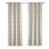 Printed Ikat Blackout Curtain Panel(Only 1 Pc Panel)