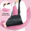 Muwago Shoulder Surgery Pillow, Rotator Cuff Pillow for Neck and Shoulder Pain, Post Surgery Pillow for Sleeping or Sitting