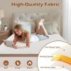 Machine Washable Electric Bed Warmer with Dual Controller 9 Heat Setting and 9-Hour Auto Off and Overheat Protection