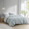 3 Piece Cotton Jacquard Duvet Cover Set