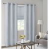 Basketweave Room Darkening Curtain Panel Pair(2 Pcs Window Panels)