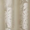 Palm Leaf Burnout Window Sheer(1 Sheer Curtain)